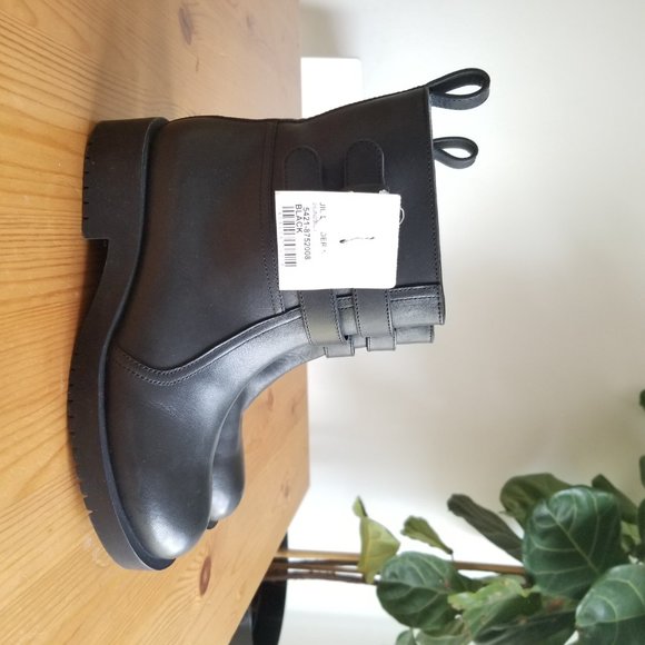 Jil Sander navy boots, size 38 - Picture 4 of 9